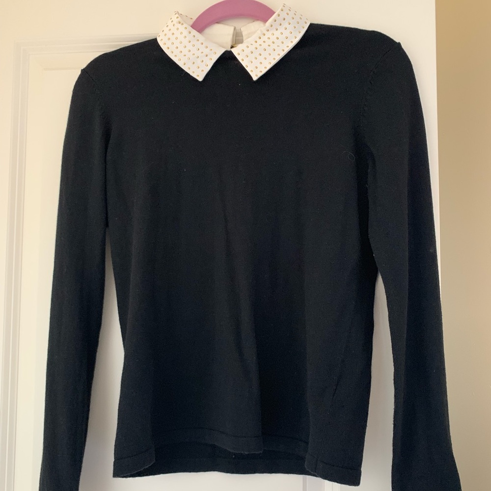 Wednesday Adams style sweater